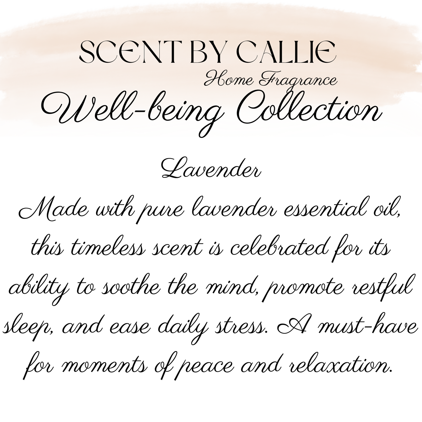 Well-being Collection Wax Melts | Scent by Callie